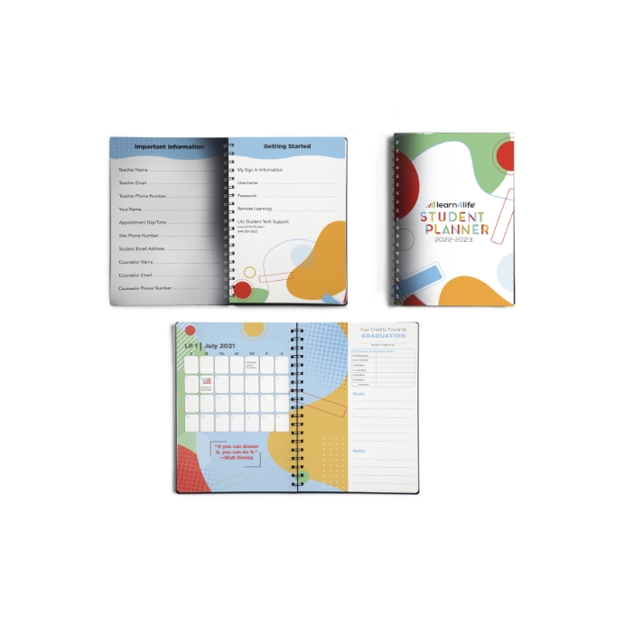 Learn4Life Student Planners